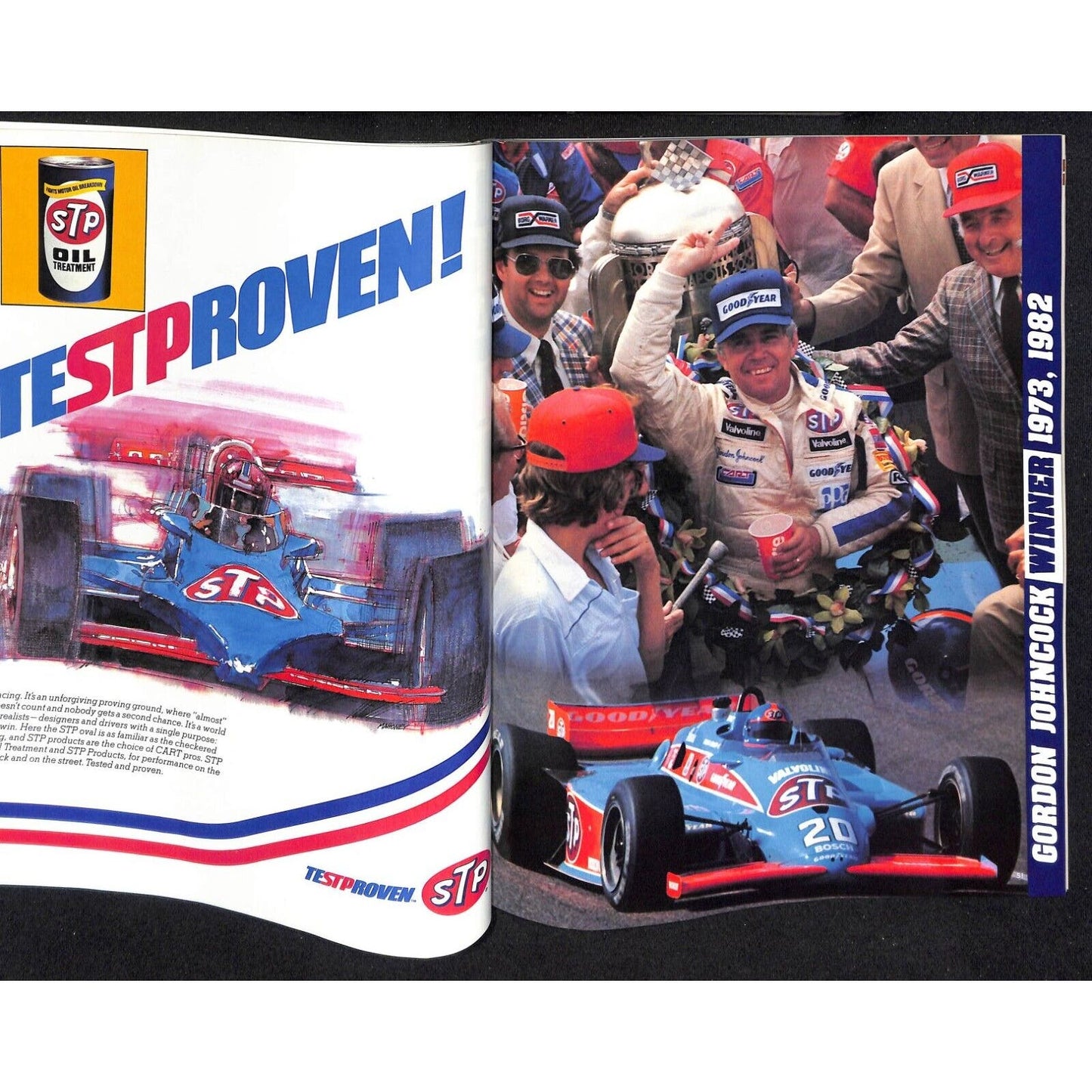 1984 Indianapolis 500 Program Racing VGC 163pp 14oz