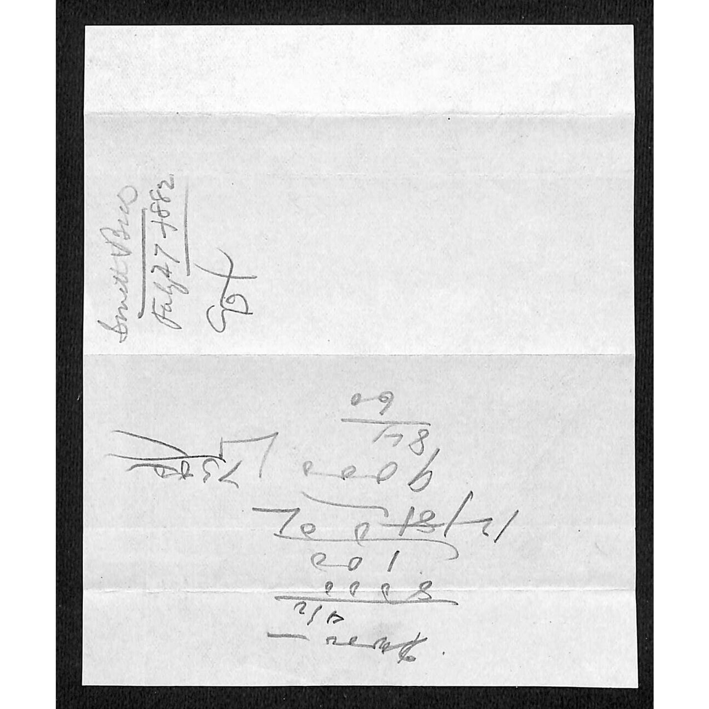 1882 Jabez Knowlton* Newburgh, ME General Store Receipt incl 1/2 Pint Alcohol