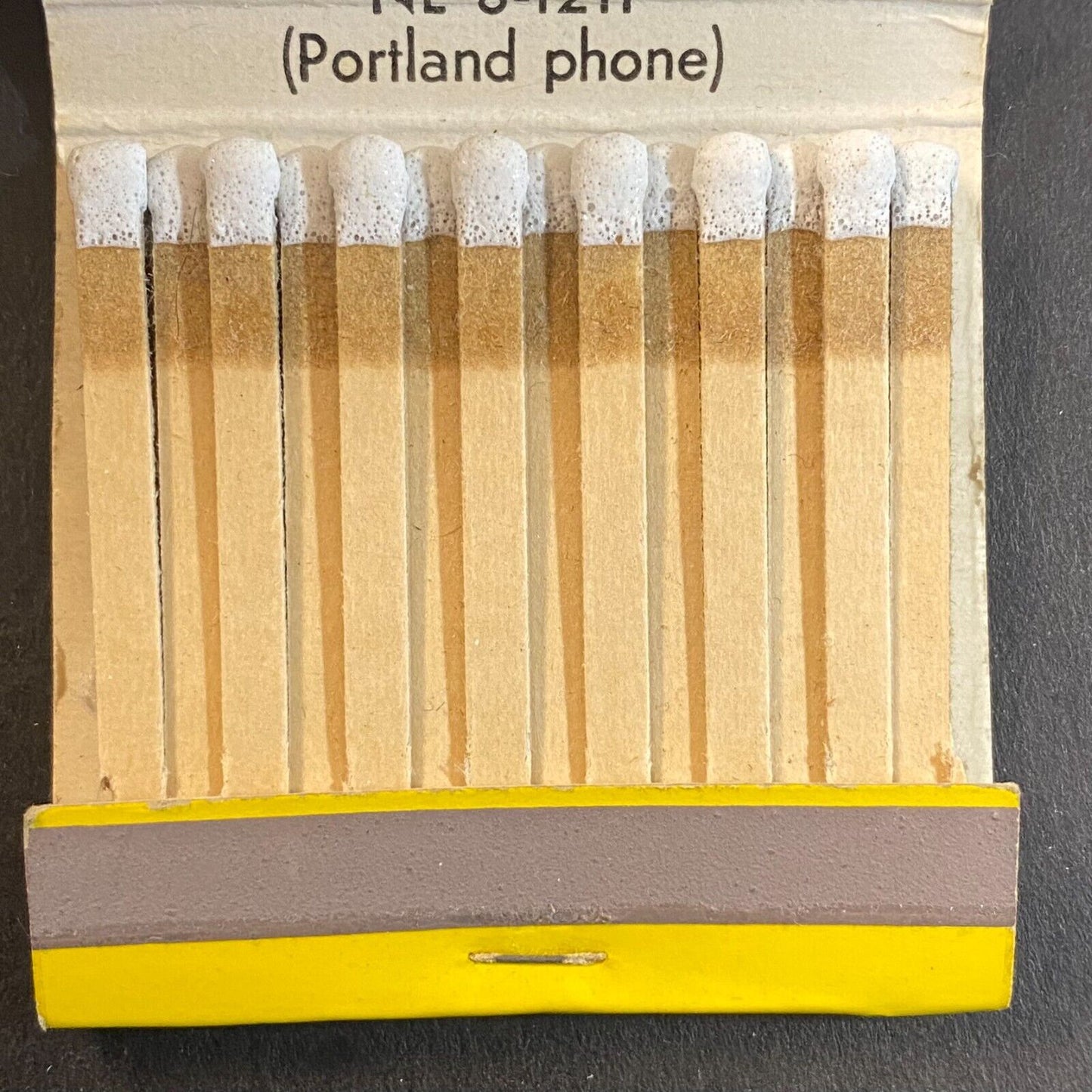 Barclay's Restaurant Portland, OR - Salem Freeway Full Matchbook c1965-73 Scarce