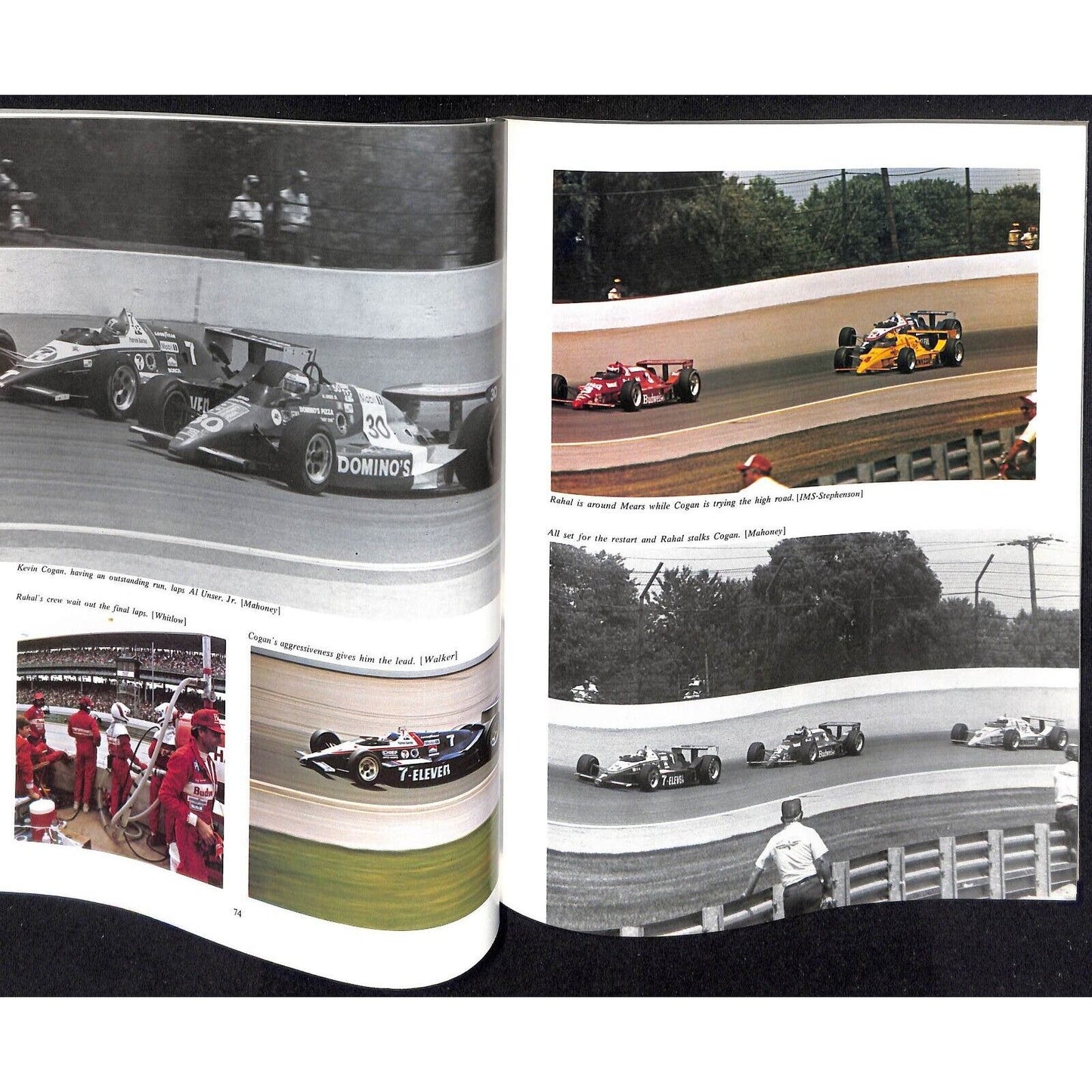 1986 Hungness Indianapolis 500 Yearbook Racing VGC 223pp 1lb 6oz
