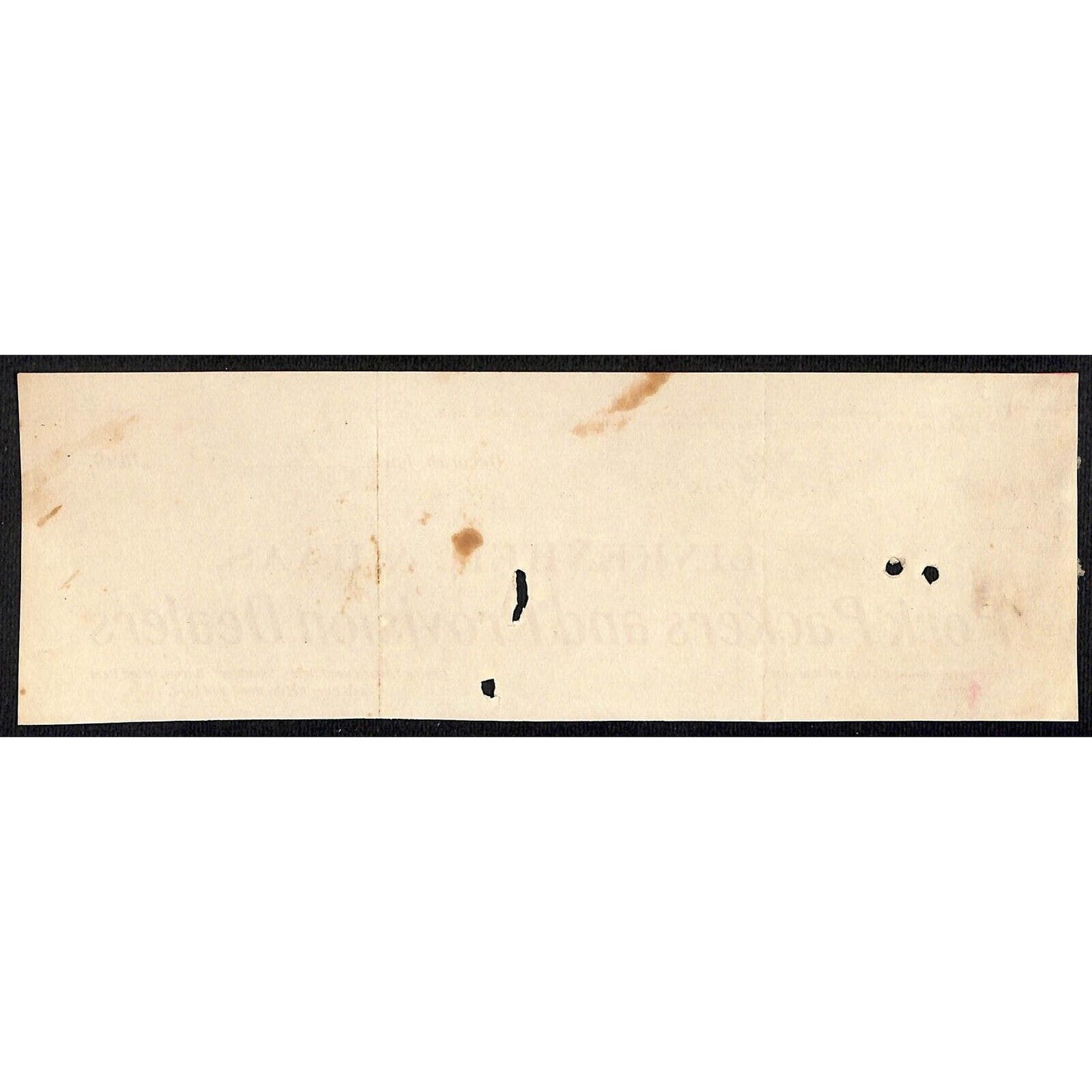 Linkenheil & Haas Pork Packers H.J. Hutchinson* Decorah Cut 1899 Billhead