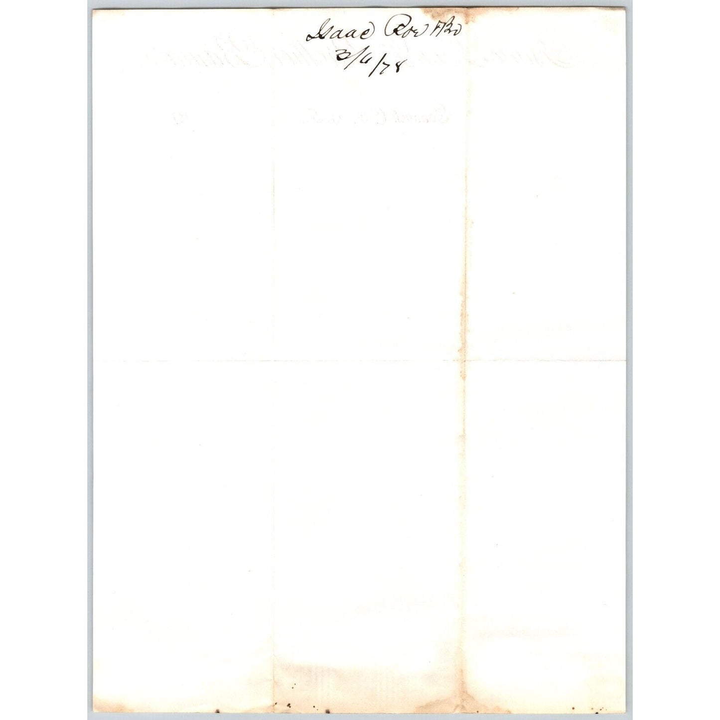 Isaac Roe & Brother Bankers Bannack City, MT 1878 ALS Letterhead - Henry Elling*