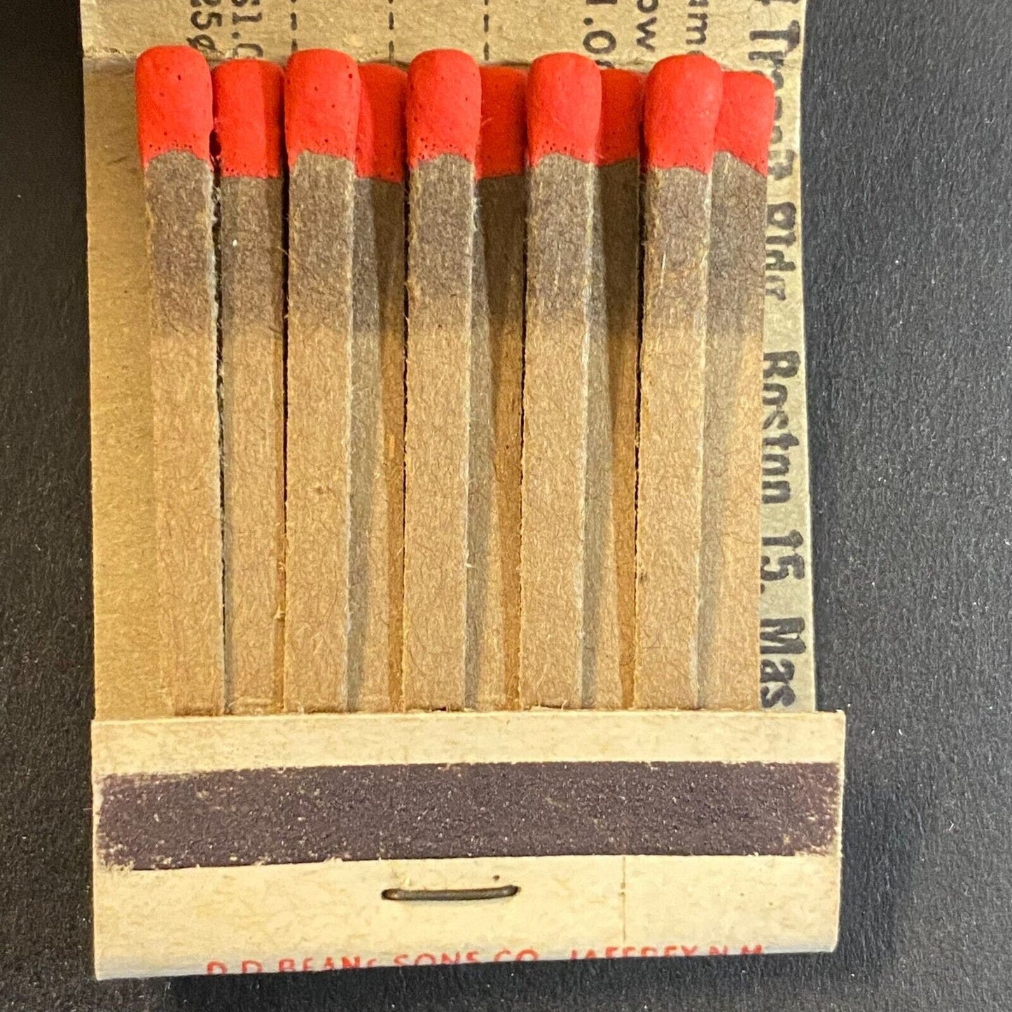 "Name Labels" Mail Order Offer c1950's-60's Full Matchbook VGC