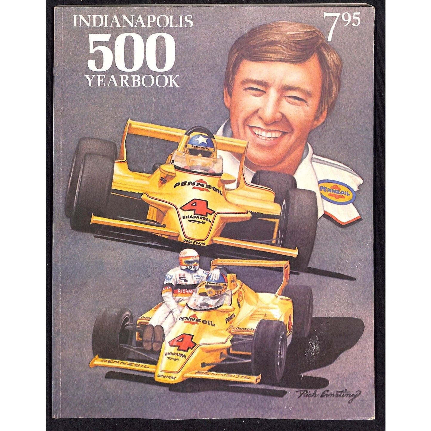 1980 Hungness Indianapolis 500 Yearbook Racing VGC 219pp 1lb 6oz