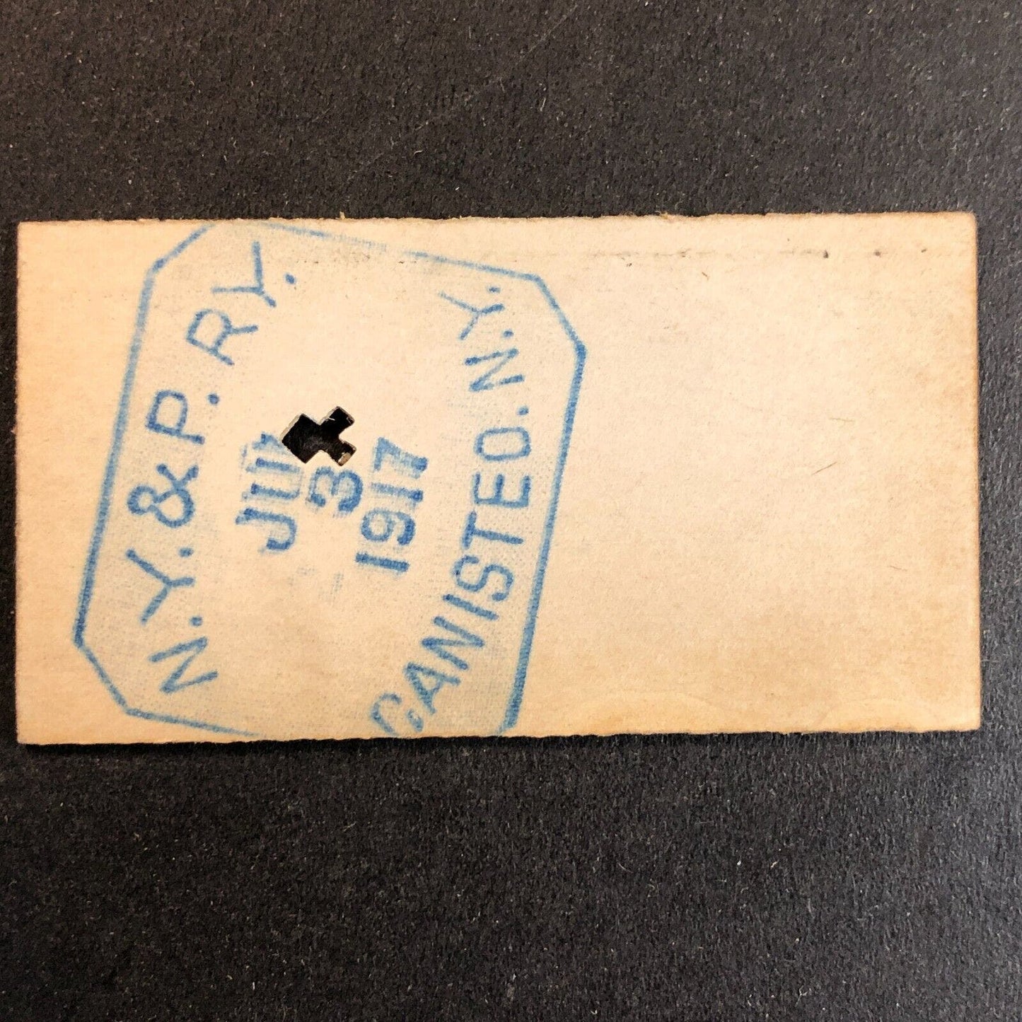 New York & Pennsylvania Railroad July 3 1917 Genesee, PA Ticket #10718