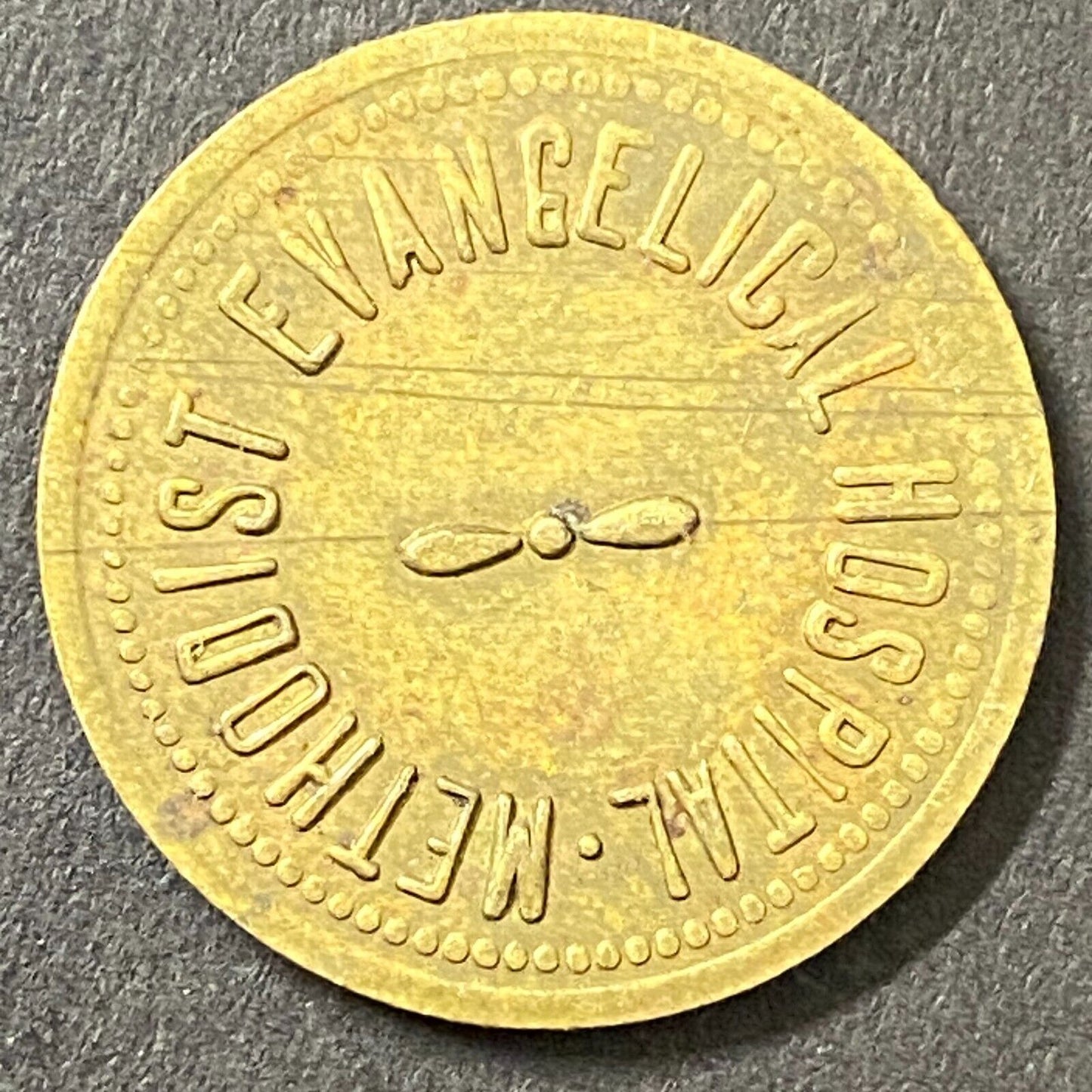 Methodist Evangelical Hospital Louisville, KY Parking Token 22mm Scarce (#2)
