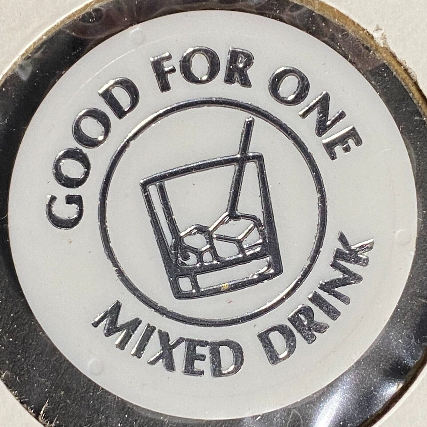 Bridgeport, PA Bridgeport Rib House Club Plastic Token G/F One Mixed Drink