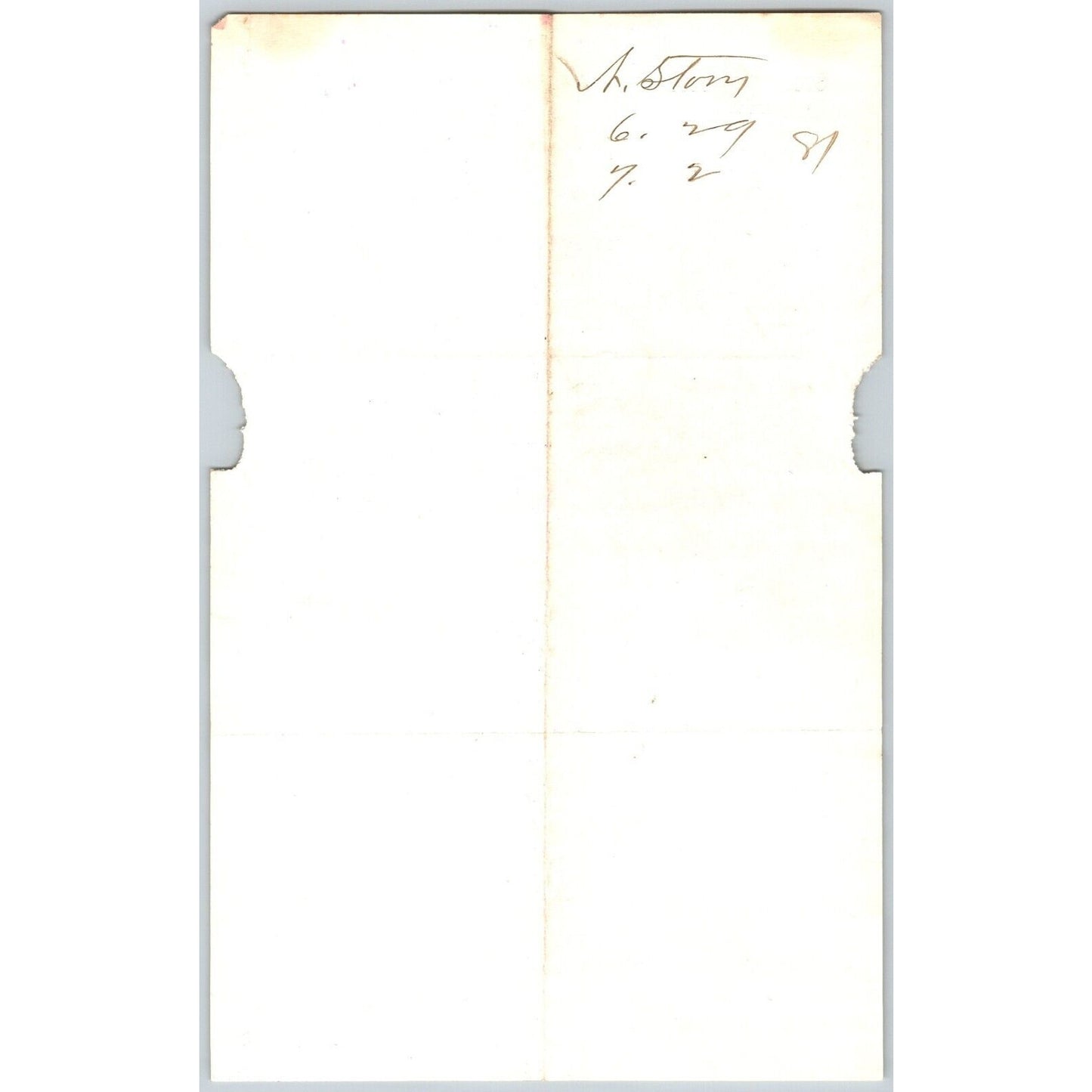 Nelson Story & Willson Bankers Bozeman, MT 6/29 1881 Letterhead Henry Elling*