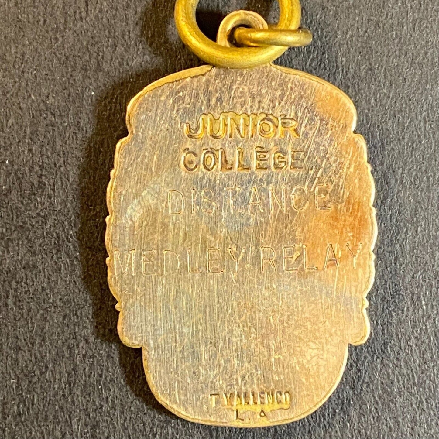 1933 SO. California College Distance Medley Relays Pendant / Medal Winged Foot