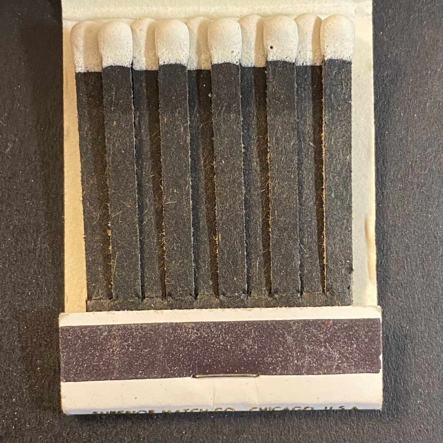 Iris Restaurant and Lounge Mt. Pleasant, IA c1960's-73 Full Matchbook VGC