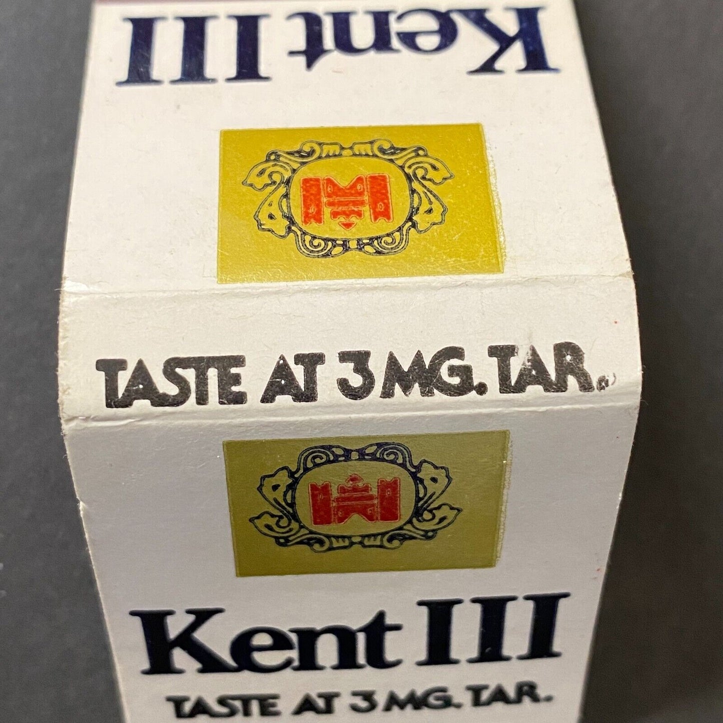 Kent III Cigarettes New! Full Matchbook 1978 Scarce
