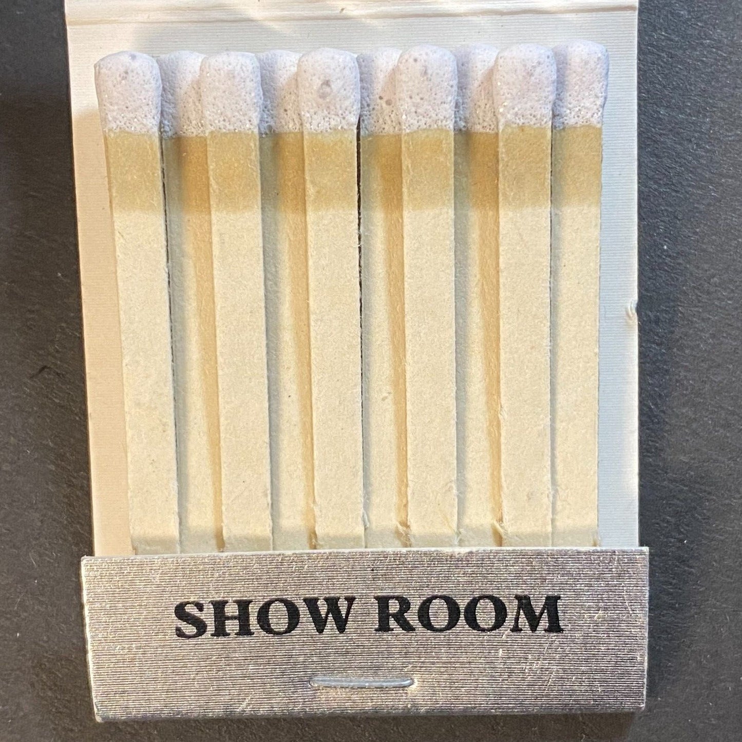 Diamond Jim's Show Room Charleston, WV Full Matchbook c1974-80's Scarce