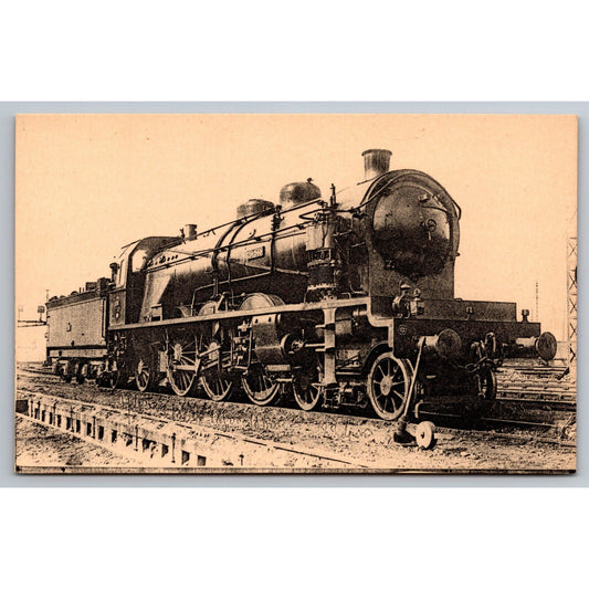 French Railroad RPPC* Postcard Machine No. 231 C 538 c1900 H.M.P.