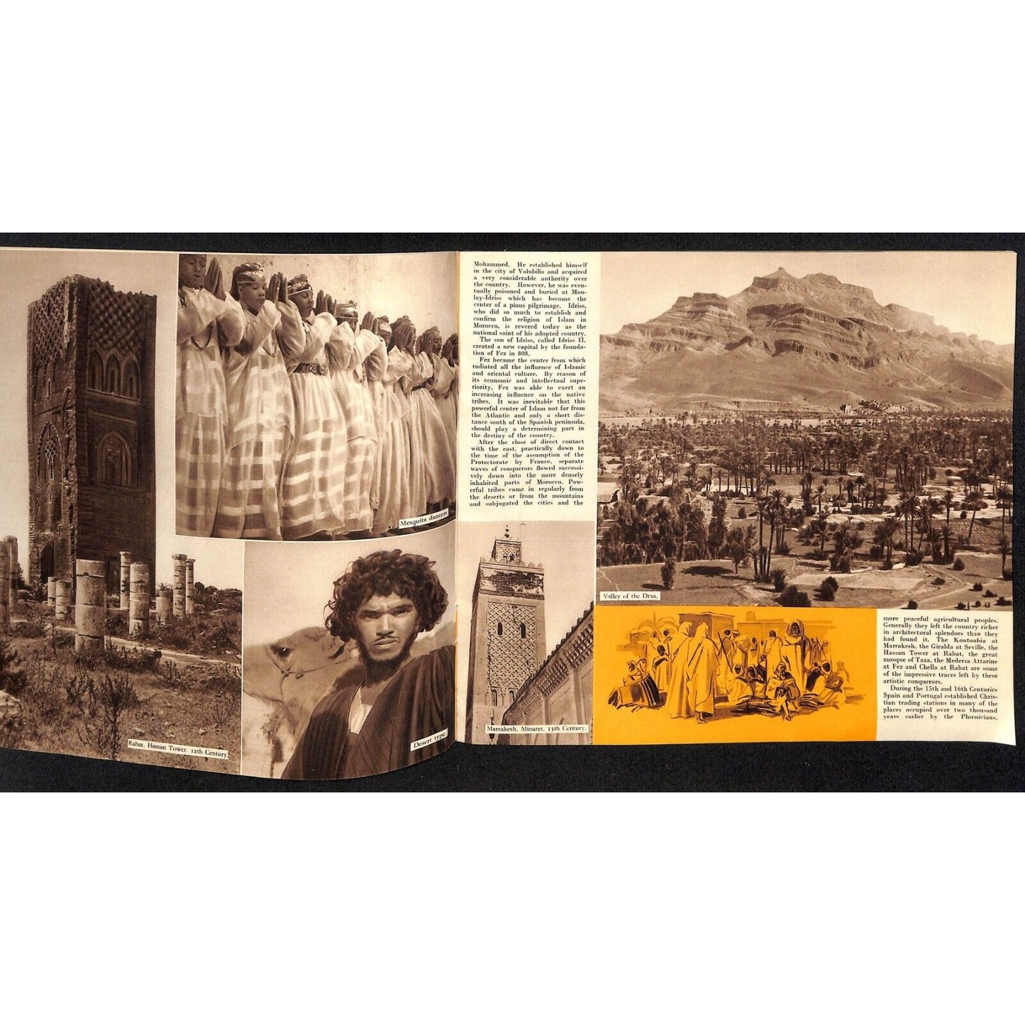 "What You Must Know About Morocco.." c1939 "NY World's Fair*" Brochure 20pp VGC