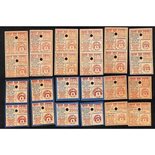 16 Mallo Cup Free Candy Play Money Mail In Single & Double Coupons c1964 (#9)