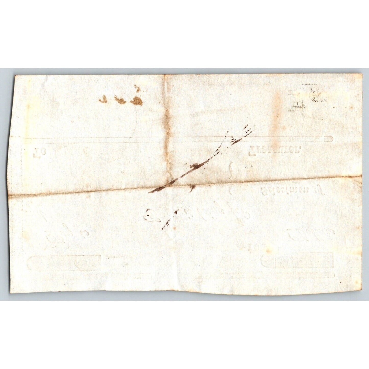 1847 Jabez Knowlton* Newburgh ME Town Check for Teaching & Board for Mistress