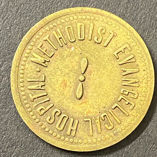 Methodist Evangelical Hospital Louisville, KY Parking Token 22mm Scarce (#5)