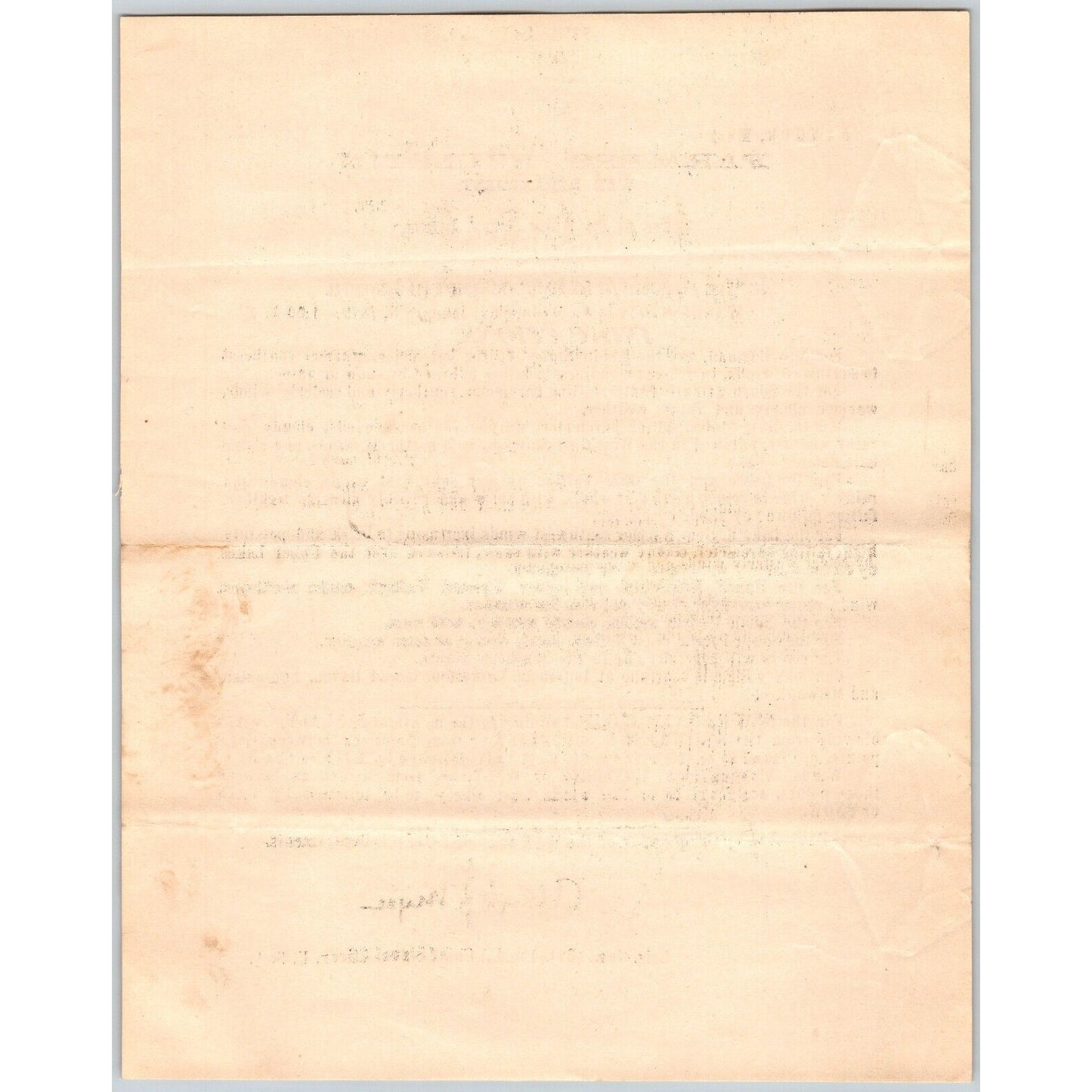 Bangor, ME Chief Signal Office, War Department Farmers' Bulletin - Jan. 8, 1879