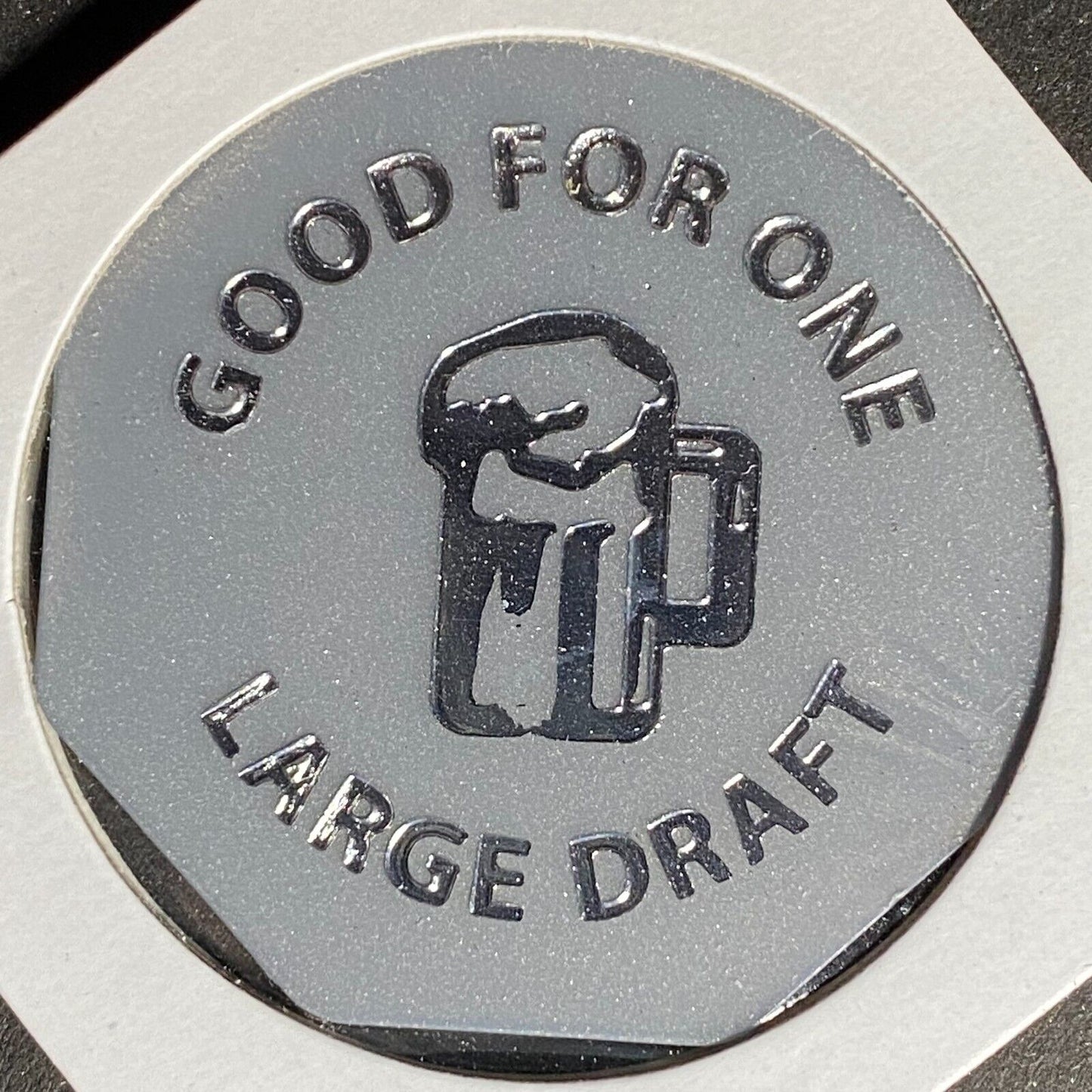 Central City, PA "The Alley" (Sports Bar) Hexagon Plastic Token G/F Lg. Draft