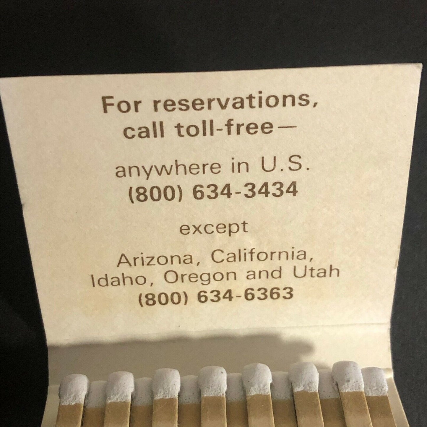 MGM Grand Hotel Las Vegas c1970's-80's Full Matchbook