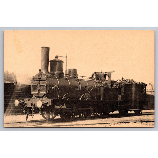 French Railroad RPPC* Postcard Machine T 410 Series T 401-423 c1900 H.M.P.