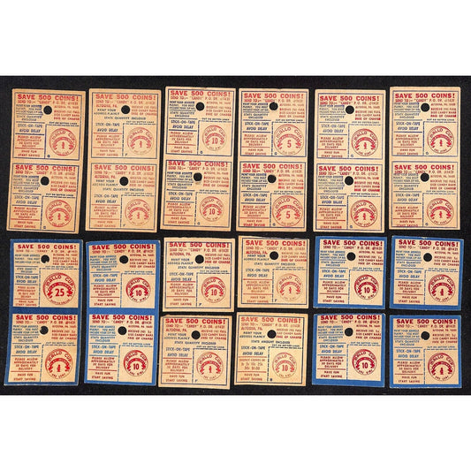16 Mallo Cup Free Candy Play Money Mail In Single& Double Coupons c1964 (#6)