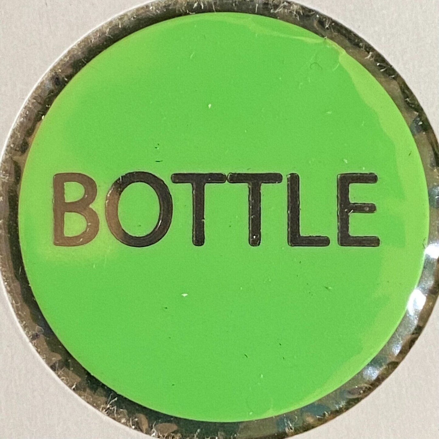 Hooversville, PA "The Goal Line Tavern" c1970's-80's Plastic "Bottle" Token