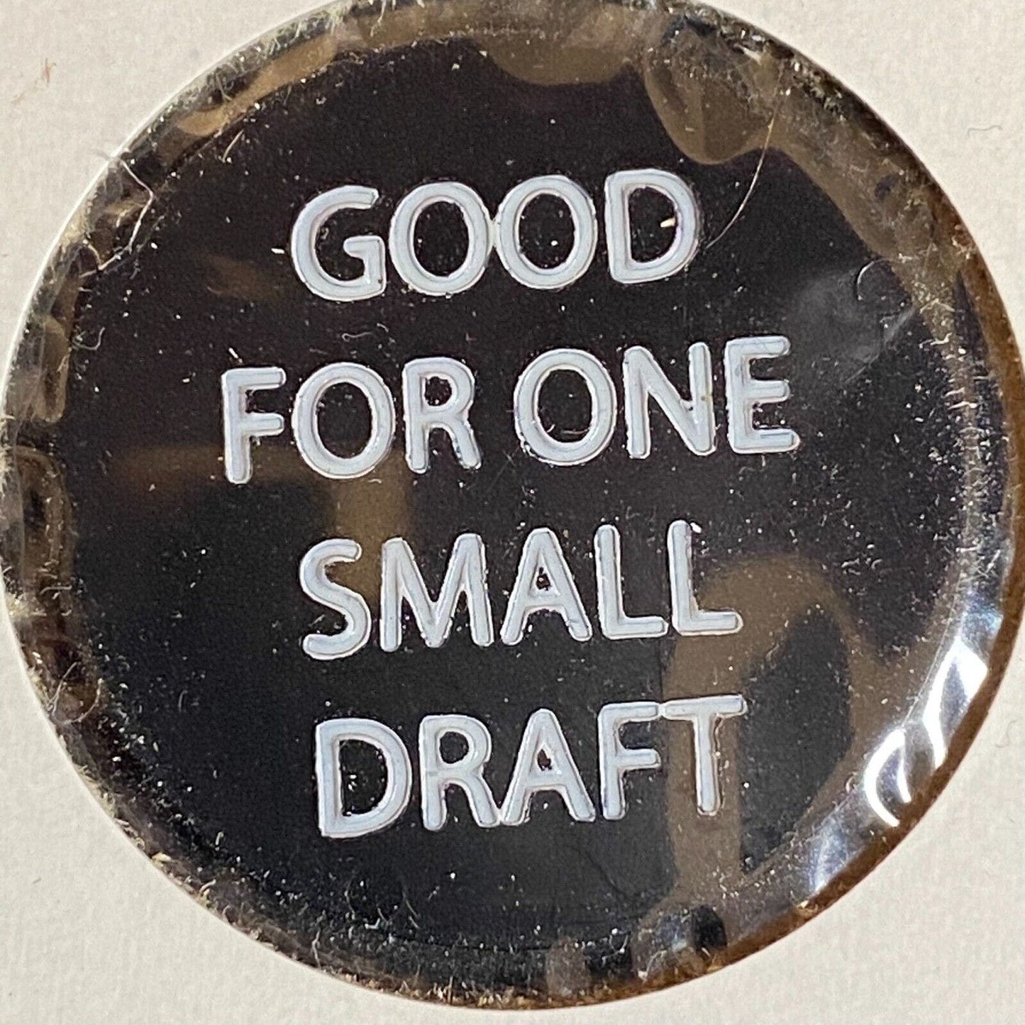 Indiana PA B.P.O Elks #931 c1970's-80's Plastic "G/F One Small Draft" Token