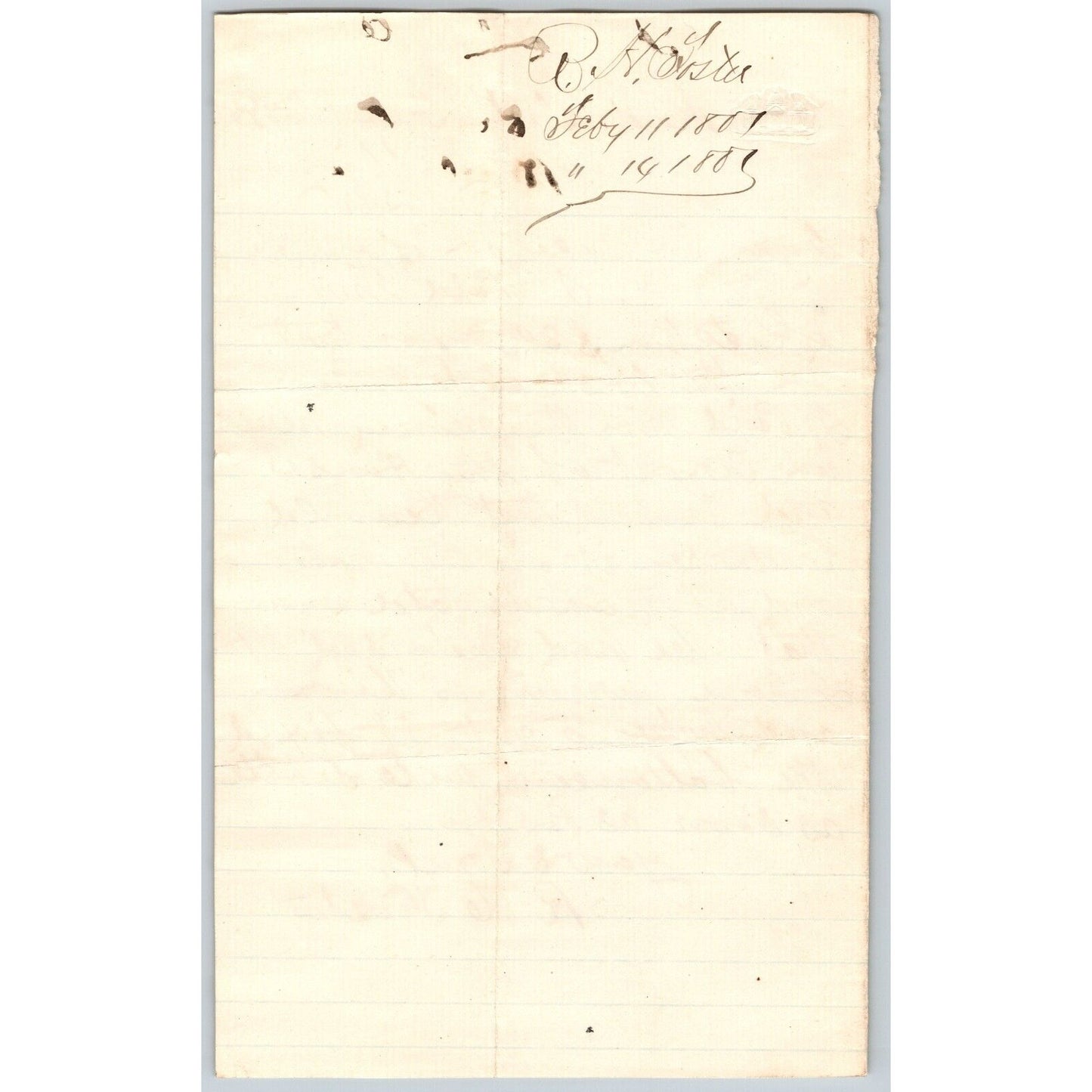 1881 ALS from ?? Red Bluff, MT to Henry Elling* re: Payments