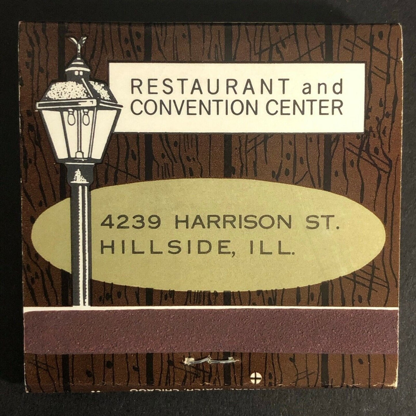Hillside, ILL Josef's Restaurant c1970's Full Matchbook