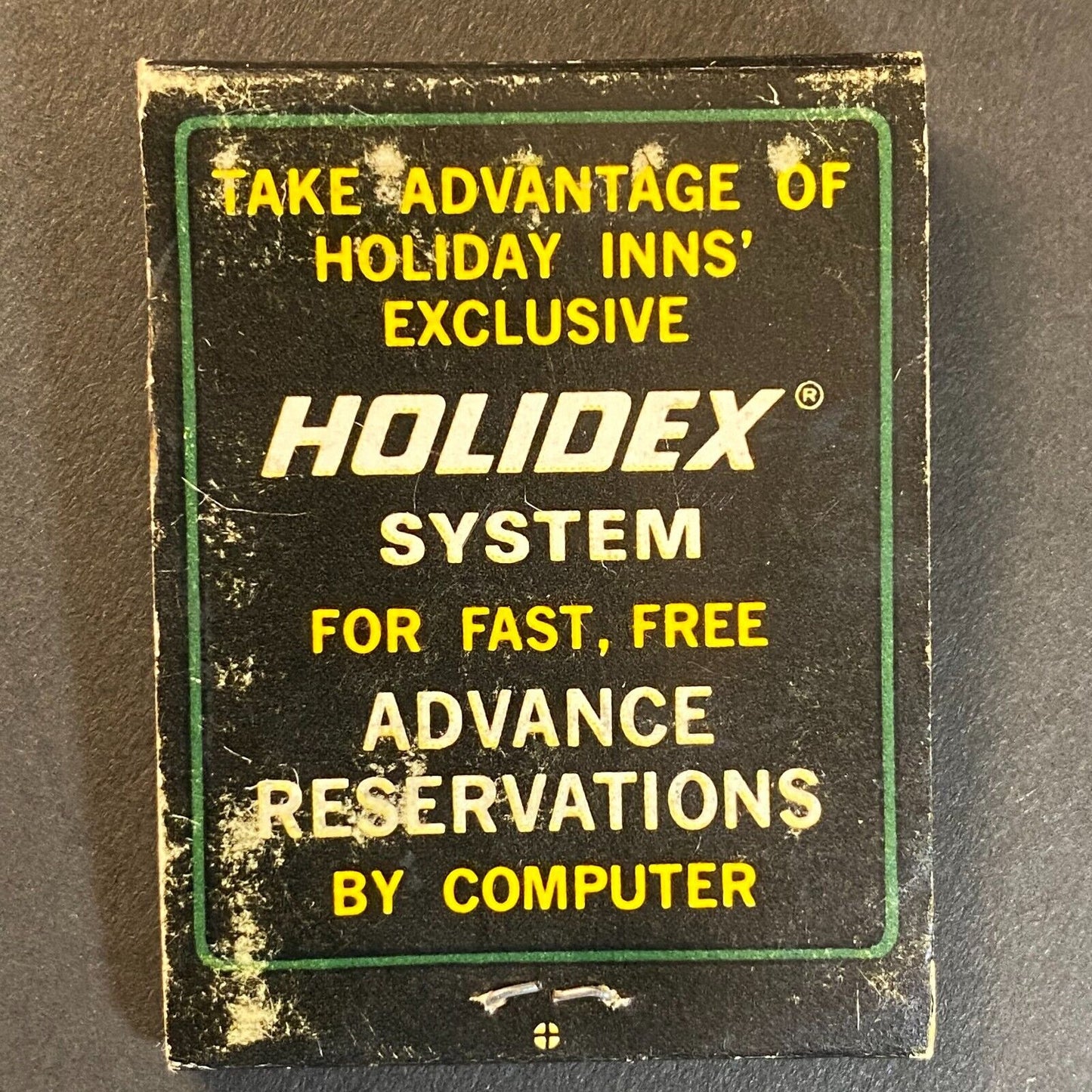 Holiday Inn Butler, PA Clarion Meadville Holidex Full Matchbook c1960's-73