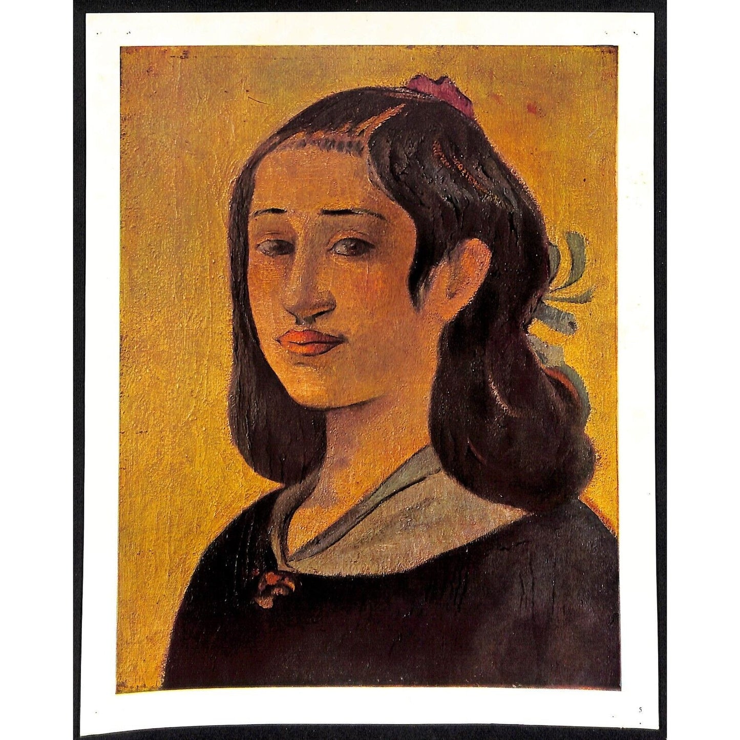 "The World Publishing Co." Gauguin Skira Color Prints w/ Cover & Bio Sheet