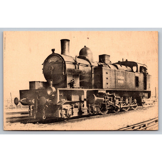 French Railroad RPPC* Postcard Machine 4005 Series 4001-4005 1903 H.M.P.