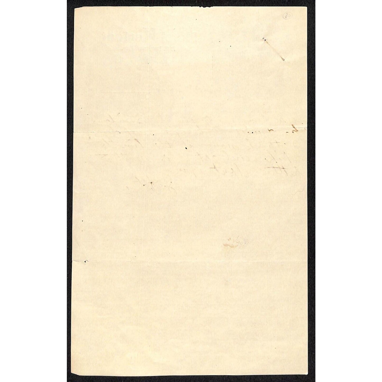 1900 Hotel Kerfoot S.G. Humphreys El Reno, OK Indian Territory Letterhead