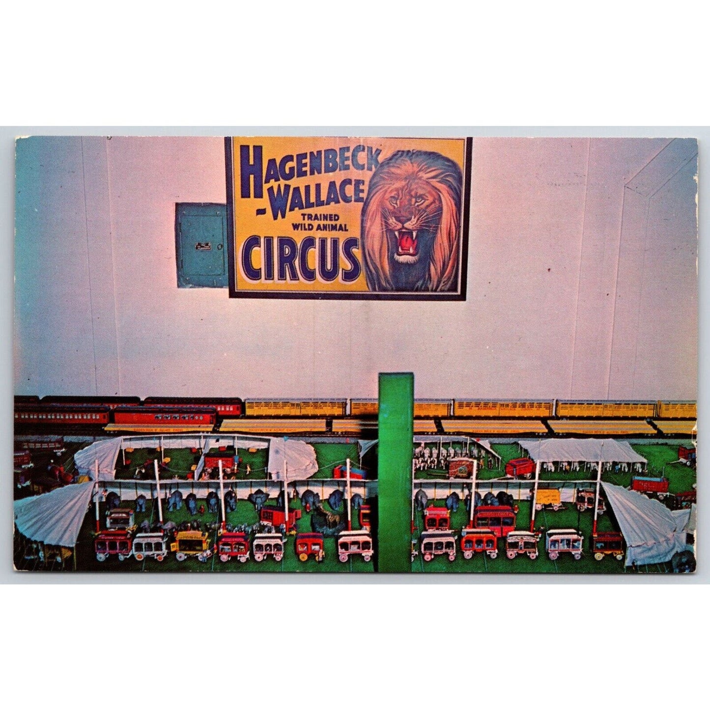 Miniature Circus and Toy Shop Nashville, IN Postcard VGC PM 1999