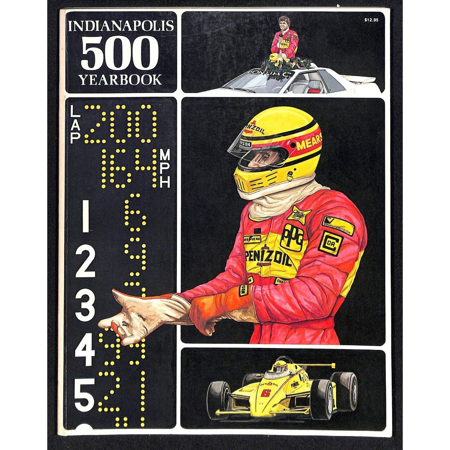 1984 Hungness Indianapolis 500 Yearbook Racing VGC 223pp 1lb 6oz