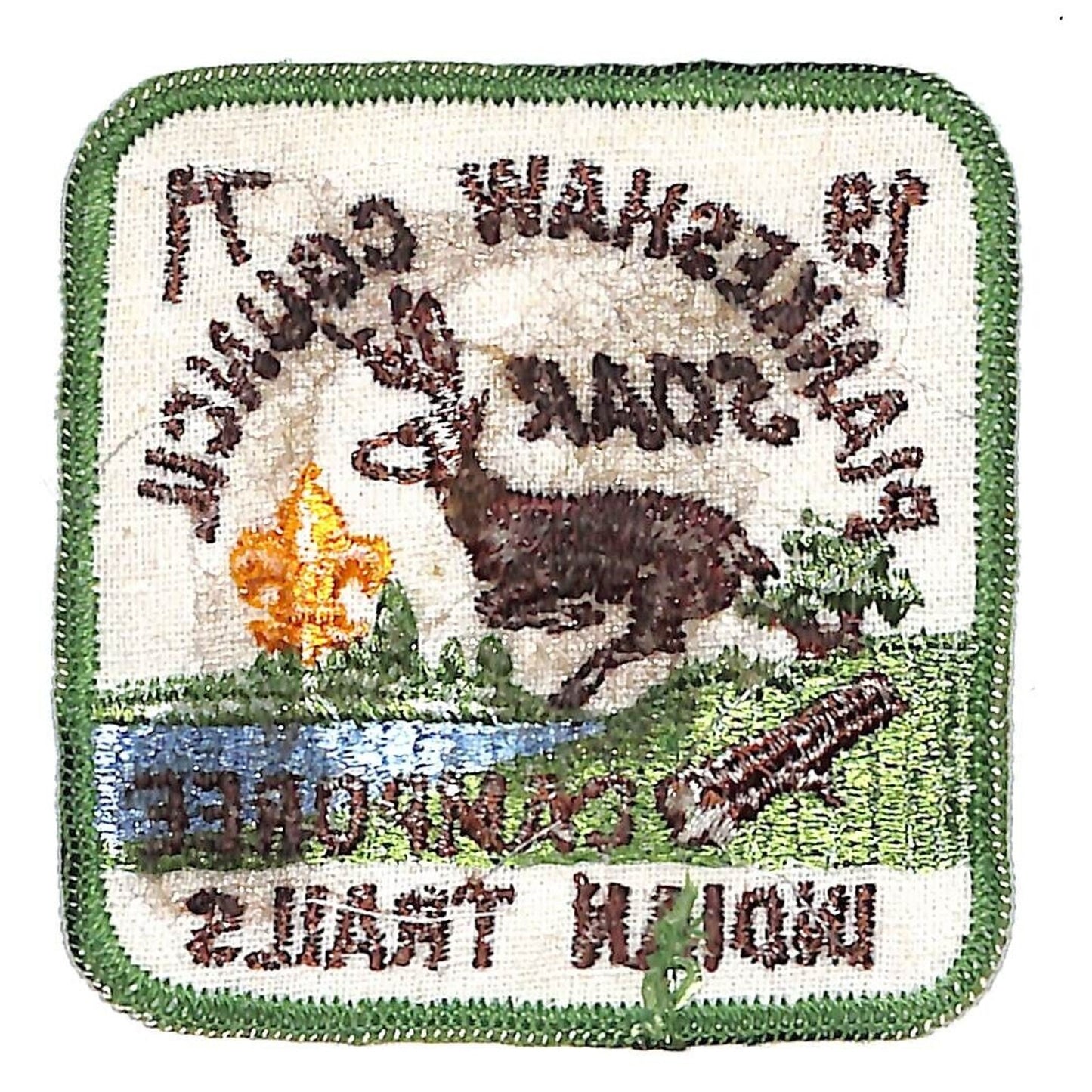 Boy Scouts BSA 1971 Indian Trails Piankeshaw Soar Camporee Patch Scarce