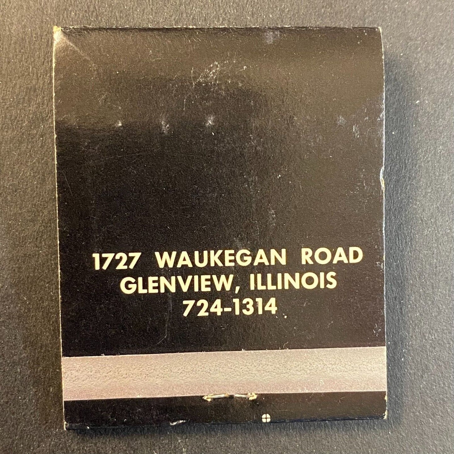 Matty's Wayside Inn Glenview, IL c1974-80's Full Matchbook VGC