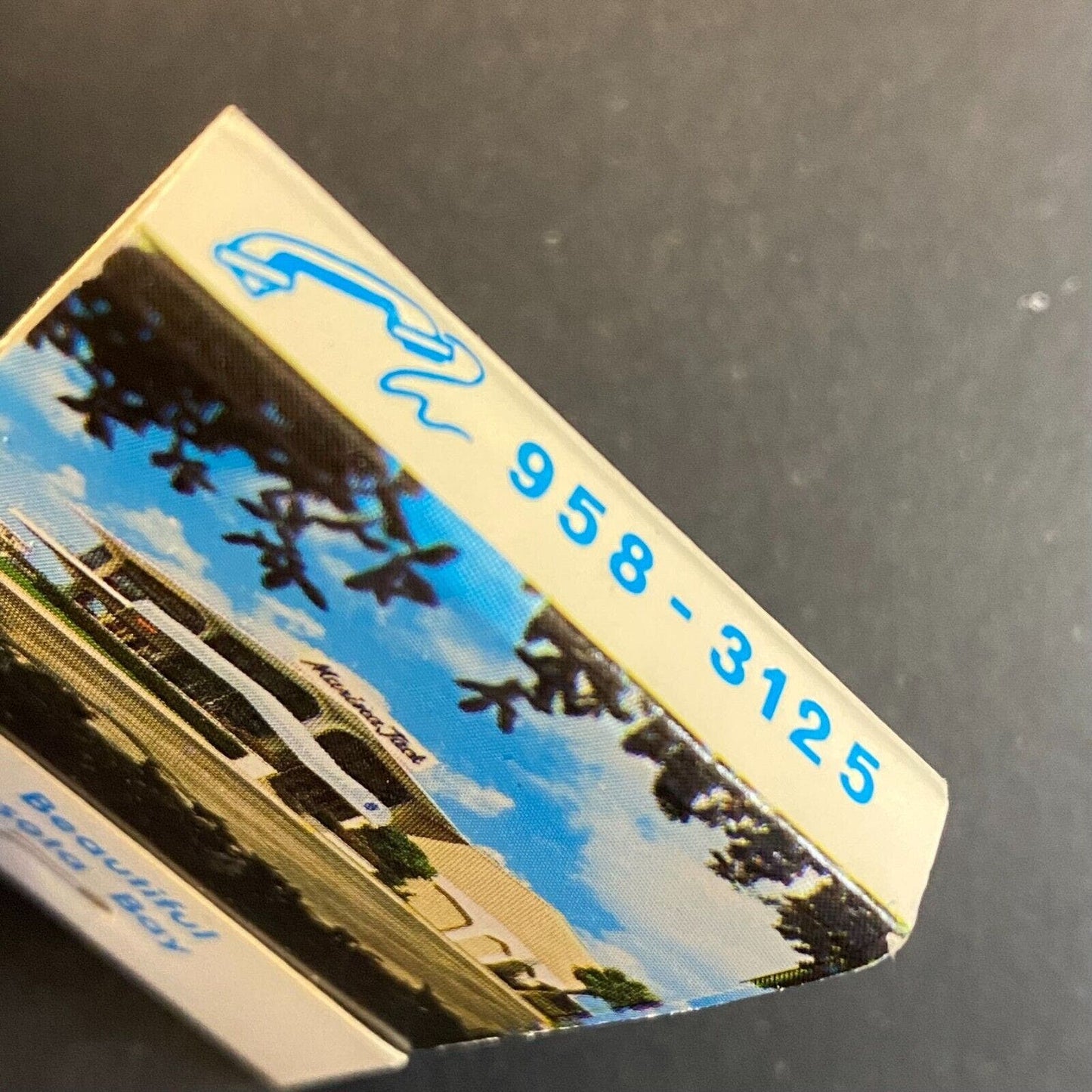 Marina Jack Restaurant Cocktail Lounge Sarasota c1974-80's Full Matchbook VGC