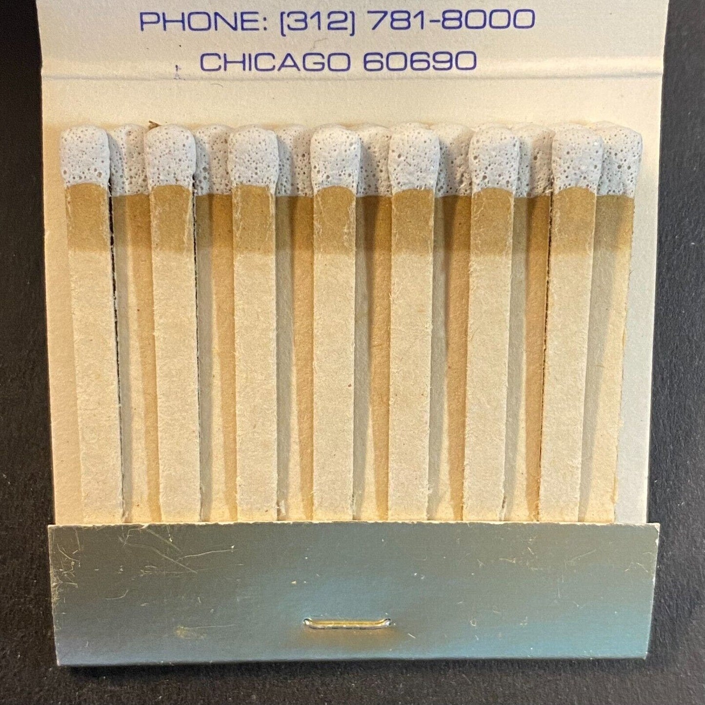 Exchange National Bank Chicago 1926 - 1976 Full Matchbook VGC