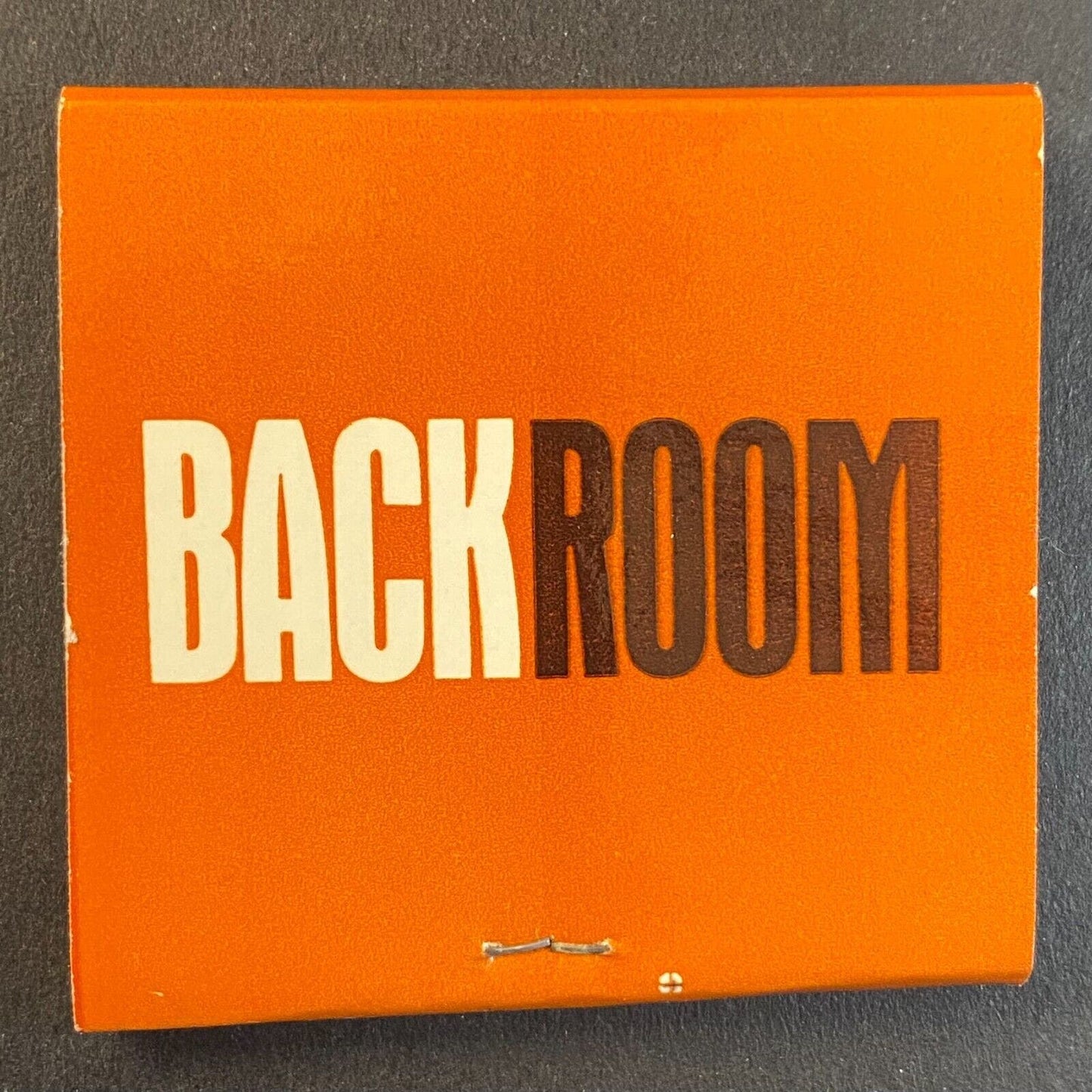 Front Room / Back Room Restaurants (Davre's) c1969 Full Matchbook VGC
