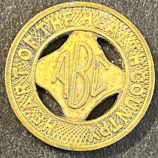 Albuquerque Bus Co. "ABC" Health Country Transit Token 16mm (#3)