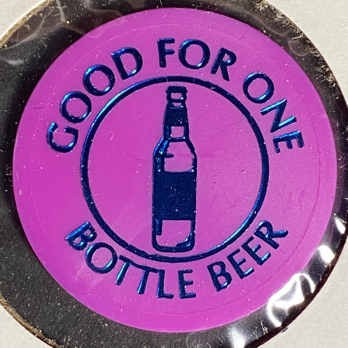 Butler, PA Monroe Hotel Plastic Token G/F One Bottle Beer
