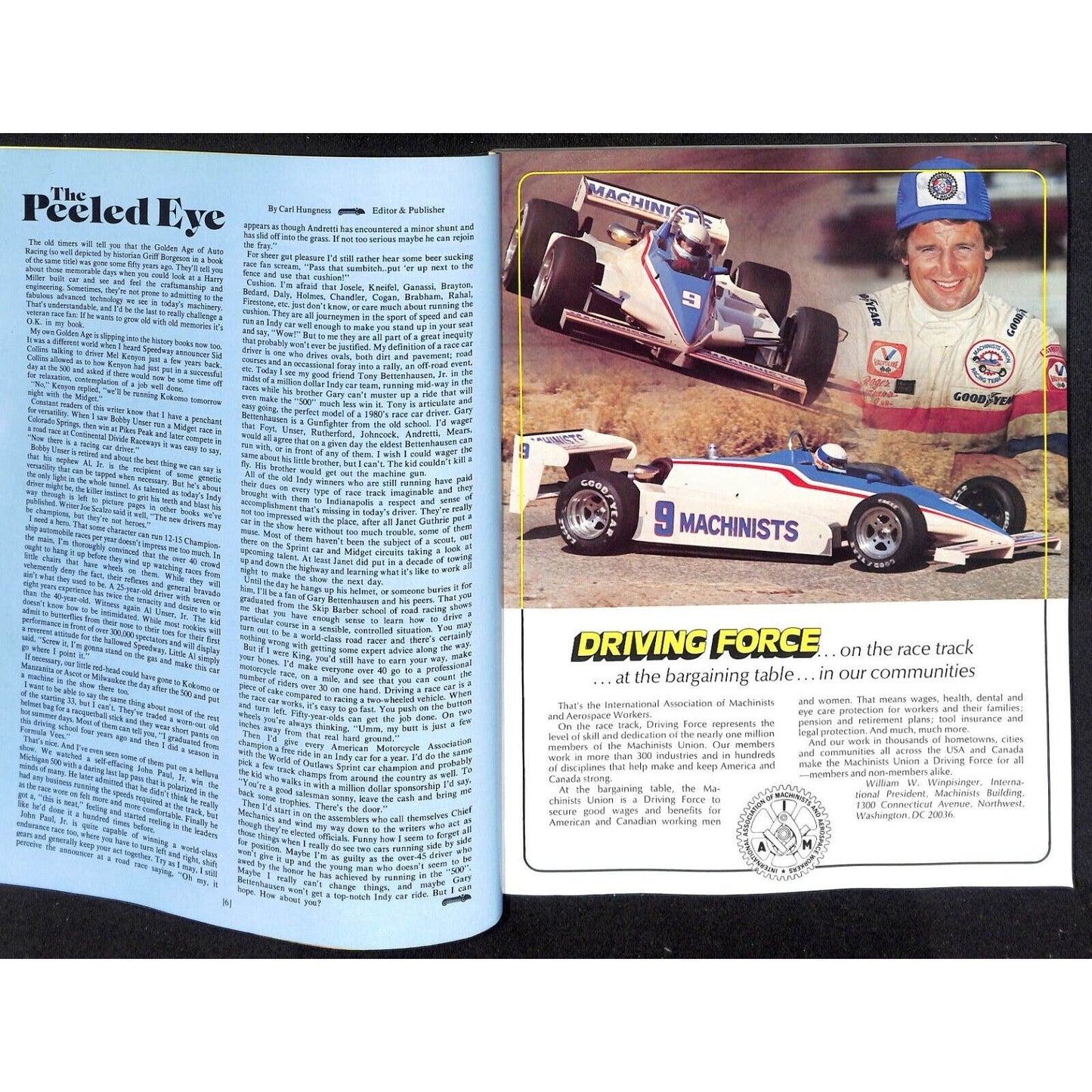 1983 Hungness Indianapolis 500 Yearbook VGC 222pp 1lb 6oz