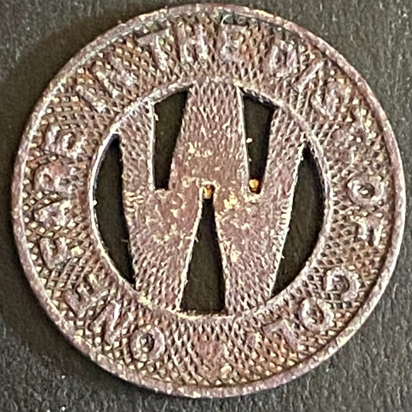 Capital Transit Co. G/F Wash, DC "One Fare in the Dist. 3" Token 16mm (#2)