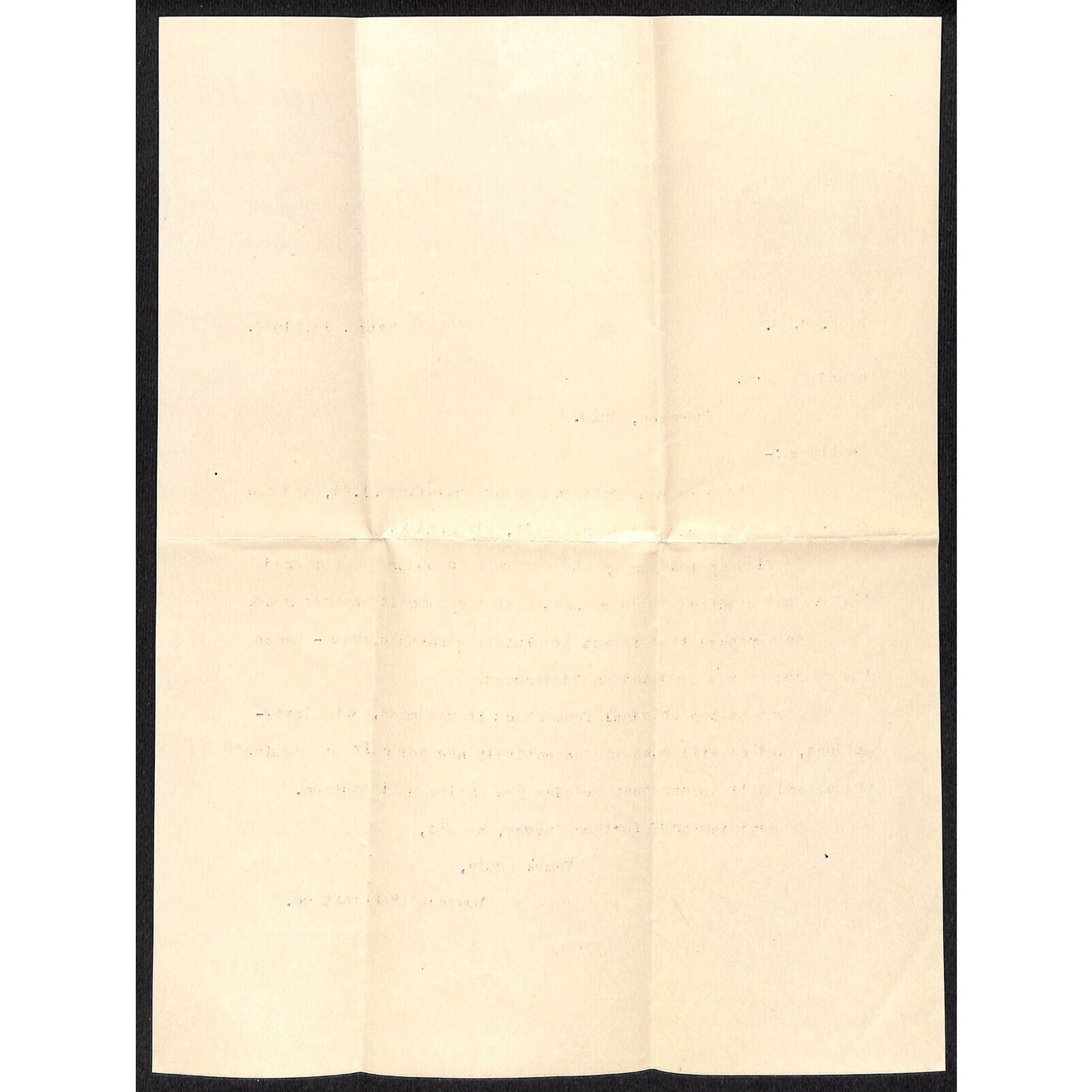 Imperial Portrait Co. Chicago 1897 Letterhead Vignette re: Returned & Destroyed