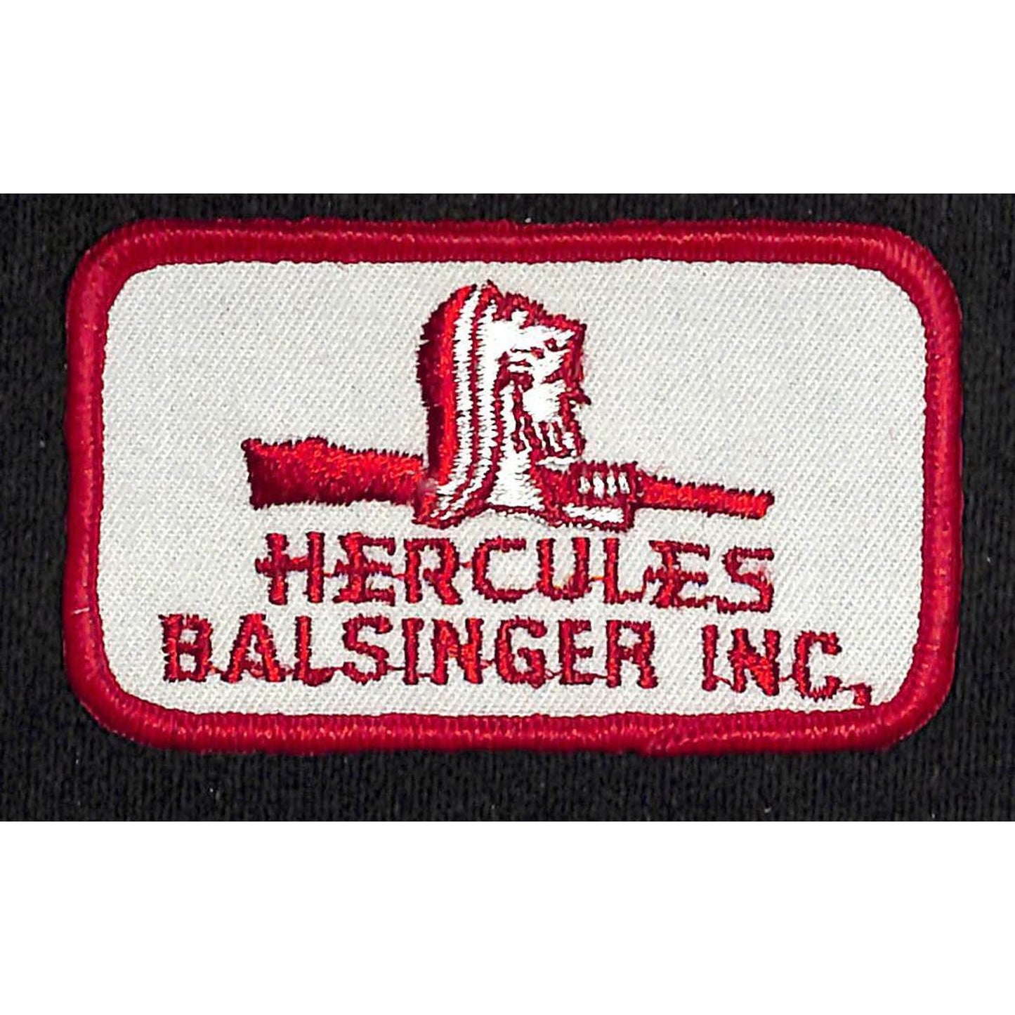 Vintage c1970's "Hercules - Balsinger Inc." Embroidered Patch Powder Explosives