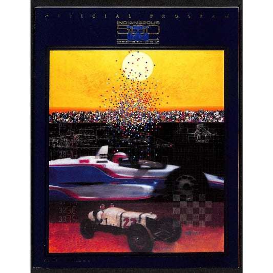 1993 Indianapolis 500 Program Racing VGC 207pp 1lb 3oz