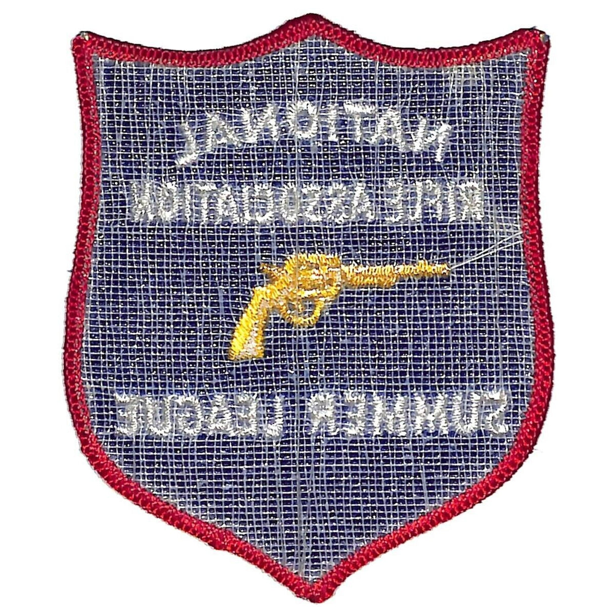 NRA Summer League Vintage Embroidered Patch 3 1/2" c1970s NOS VGC