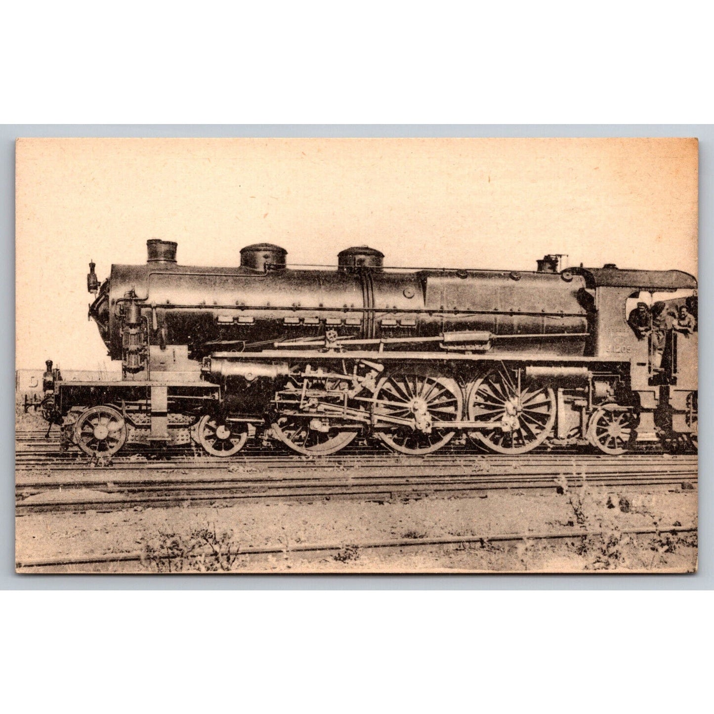 French Railroad RPPC* Postcard Machine 3.1205 Series 3.1201-40 c1923-1924 H.M.P.